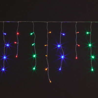 Гирлянда Бахрома с Цветными светодиодами