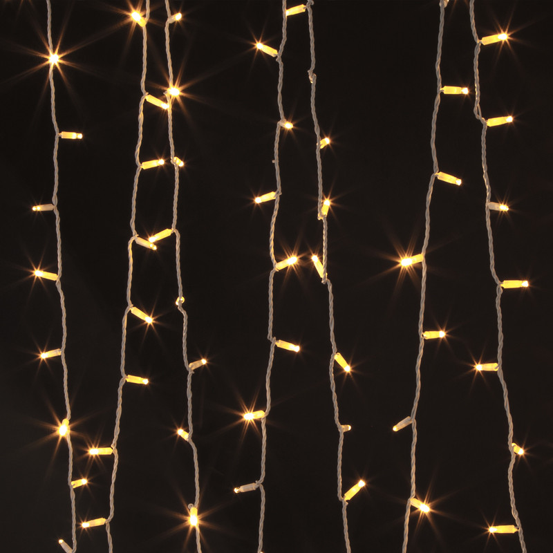 Гирлянда для улицы с Теплым светом