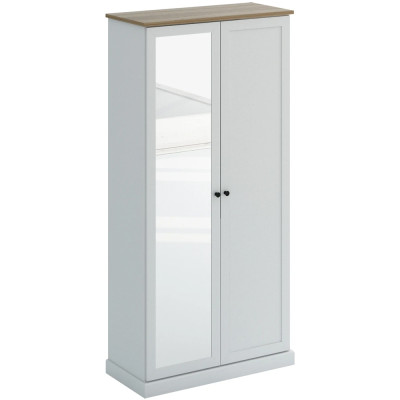 Двухдверный шкаф с зеркалом Percent Closet