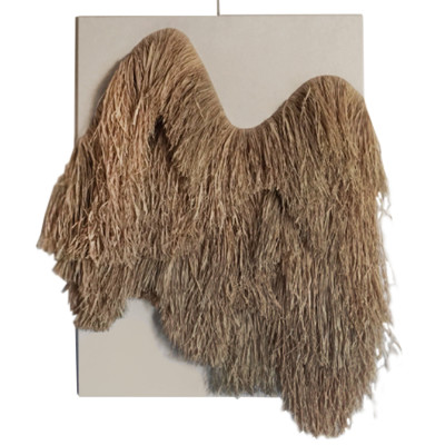 Декор настенный из соломы рафия CANVAS RAFFIA Decor