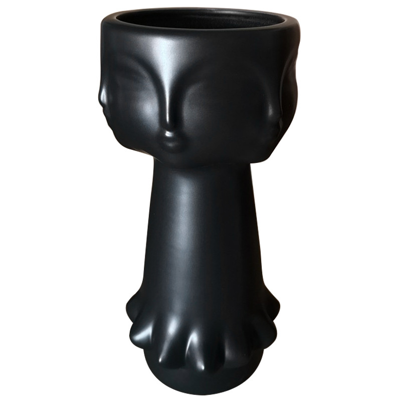 Декоративная ваза GEROGIA VASE II Black Vase