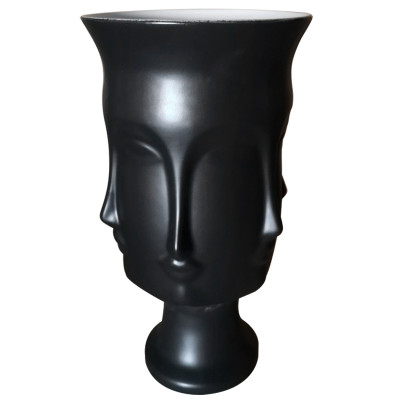 Декоративная ваза Jonathan Adler DORA MAAR URN Black Vase
