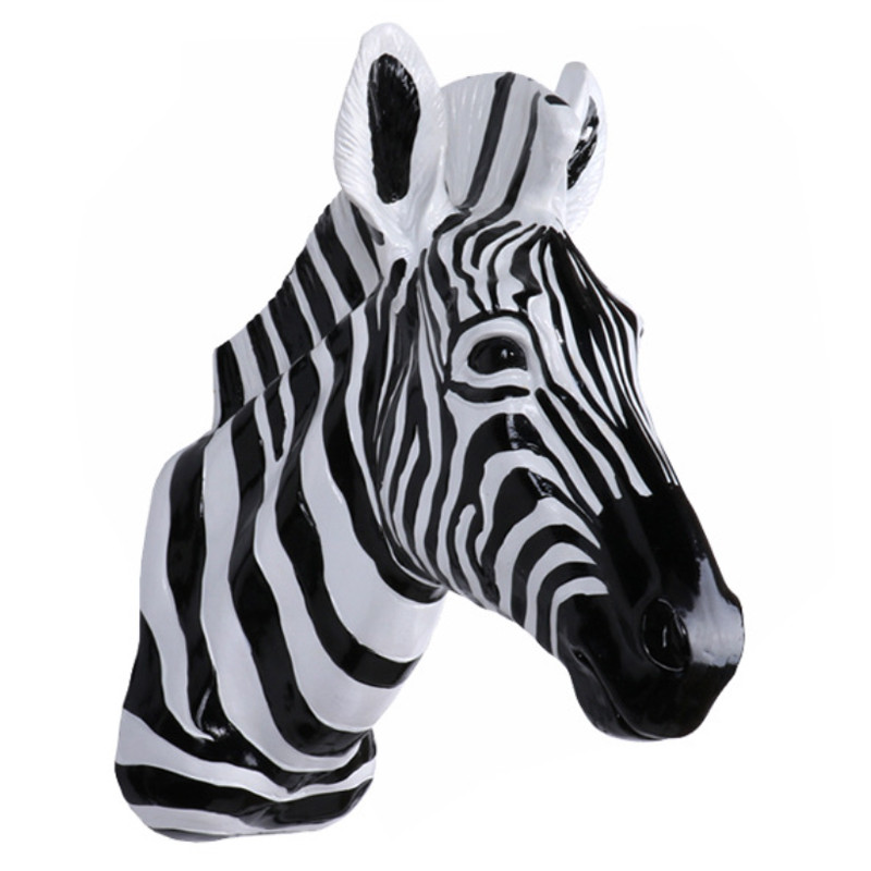 Декоративная голова зебры Zebra