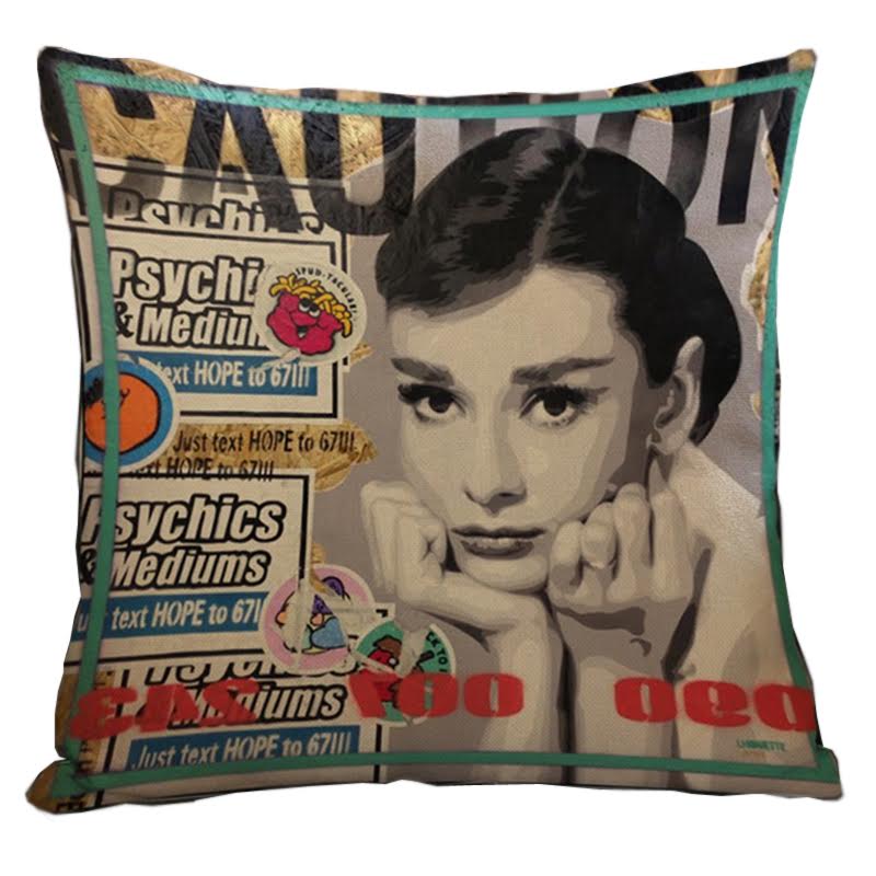 Декоративная подушка Audrey Hepburn #5