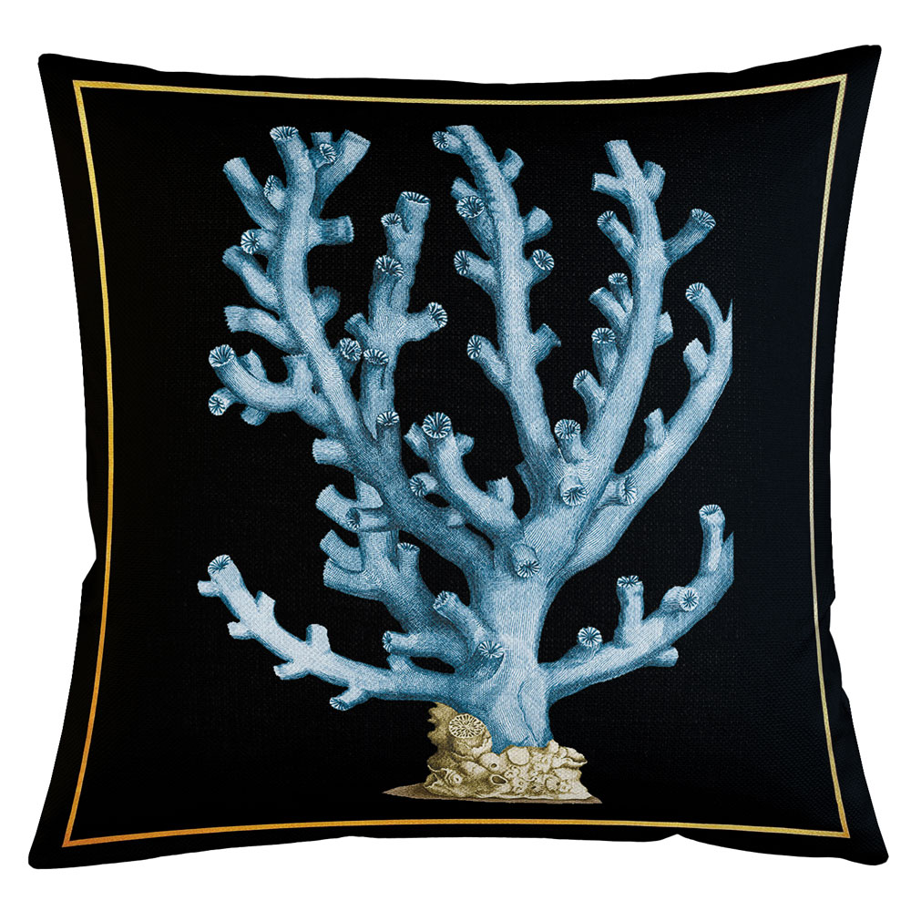 Декоративная подушка Blue Coral