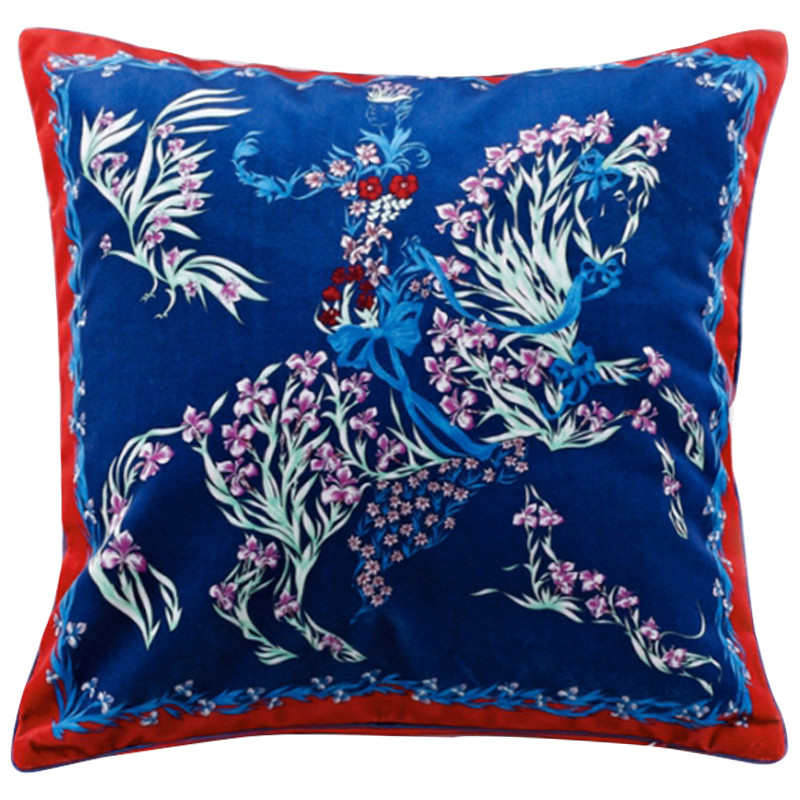 Декоративная подушка Hermes Horse 117