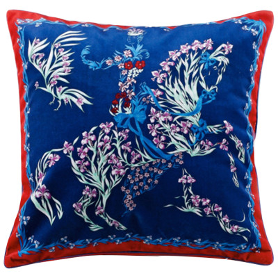 Декоративная подушка Hermes Horse 117