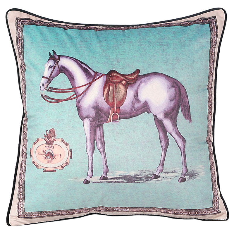 Декоративная подушка Hermes Horse 15
