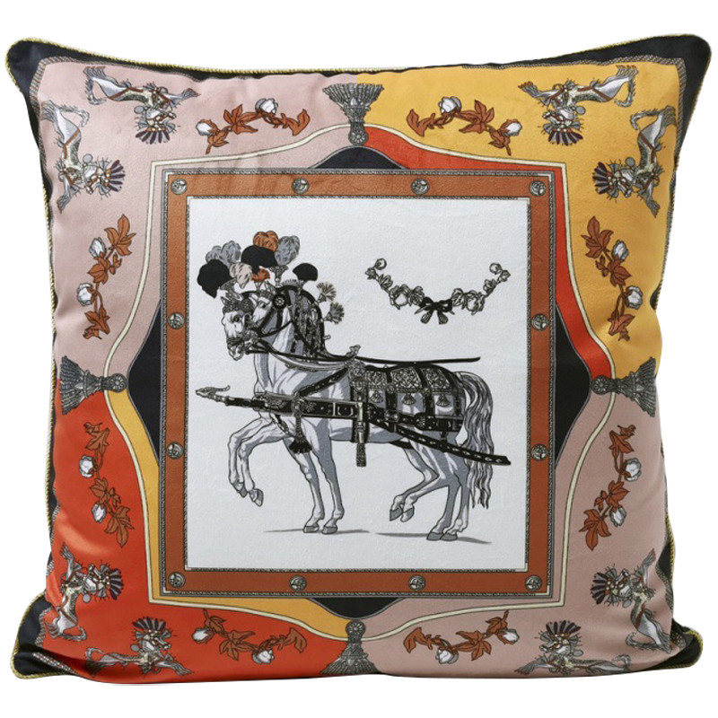 Декоративная подушка Hermes Horse 21