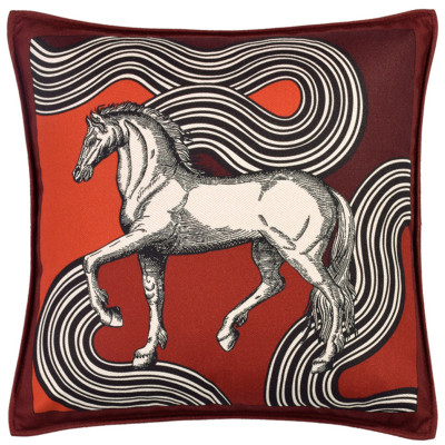Декоративная подушка Hermes Horse 37