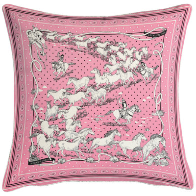 Декоративная подушка Hermes Horse 47