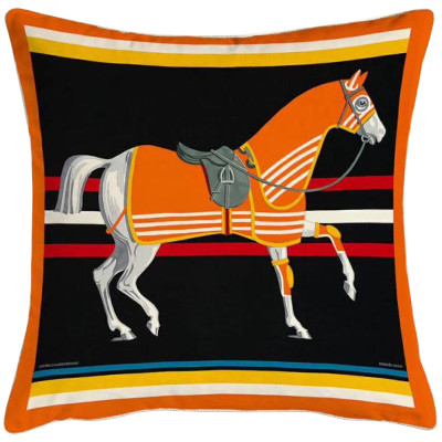 Декоративная подушка Hermes Horse 67
