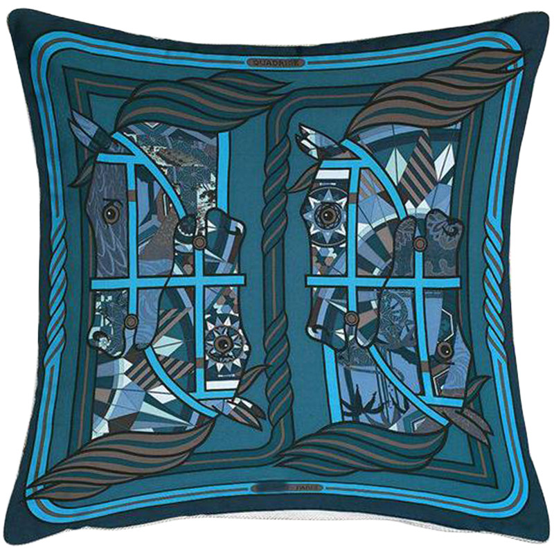 Декоративная подушка Hermes Horses 108