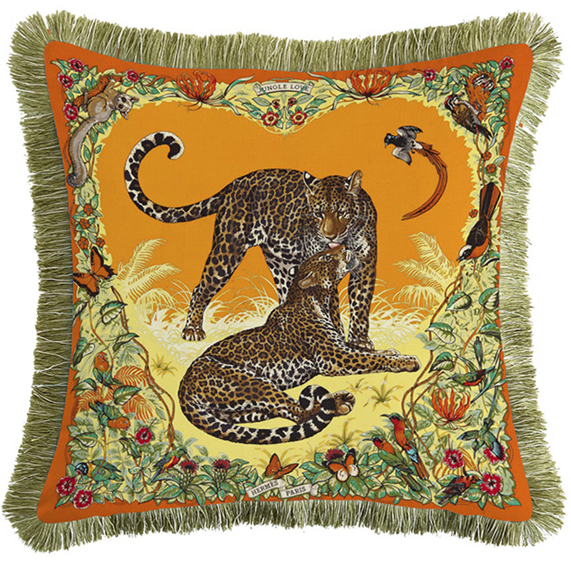 Декоративная подушка Hermes Jungle 53