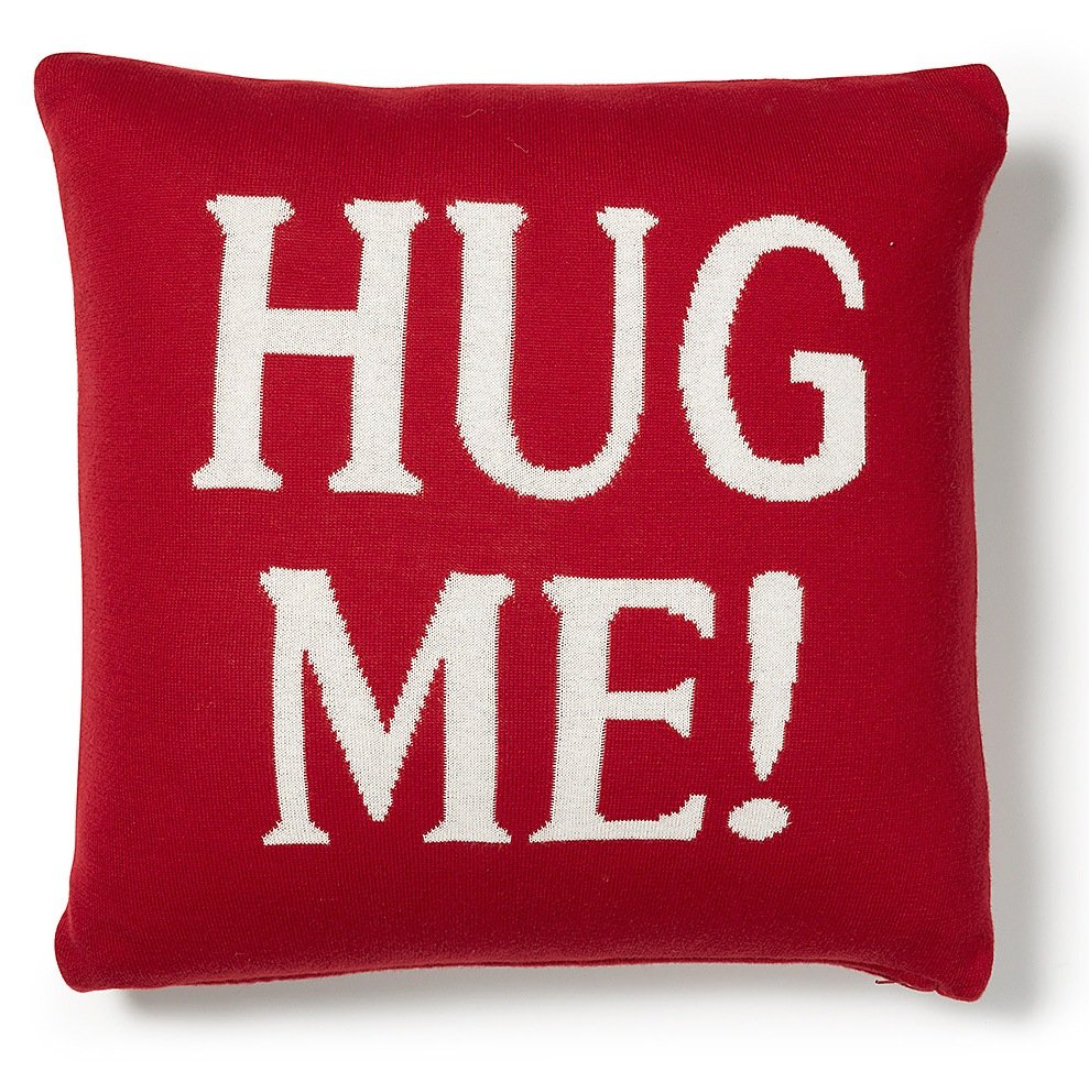 Декоративная подушка Hug me RED