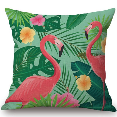 Декоративная подушка Pink Flamingo #16