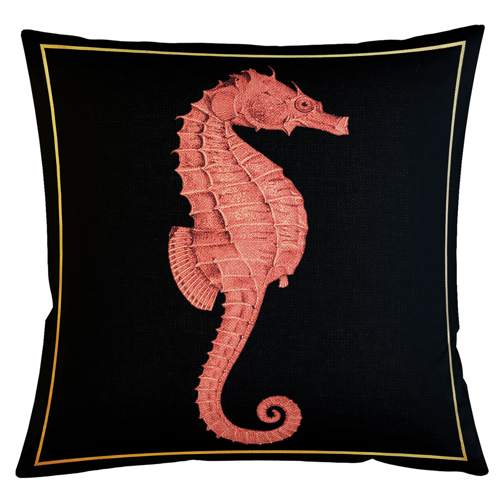Декоративная подушка Red Seahorse