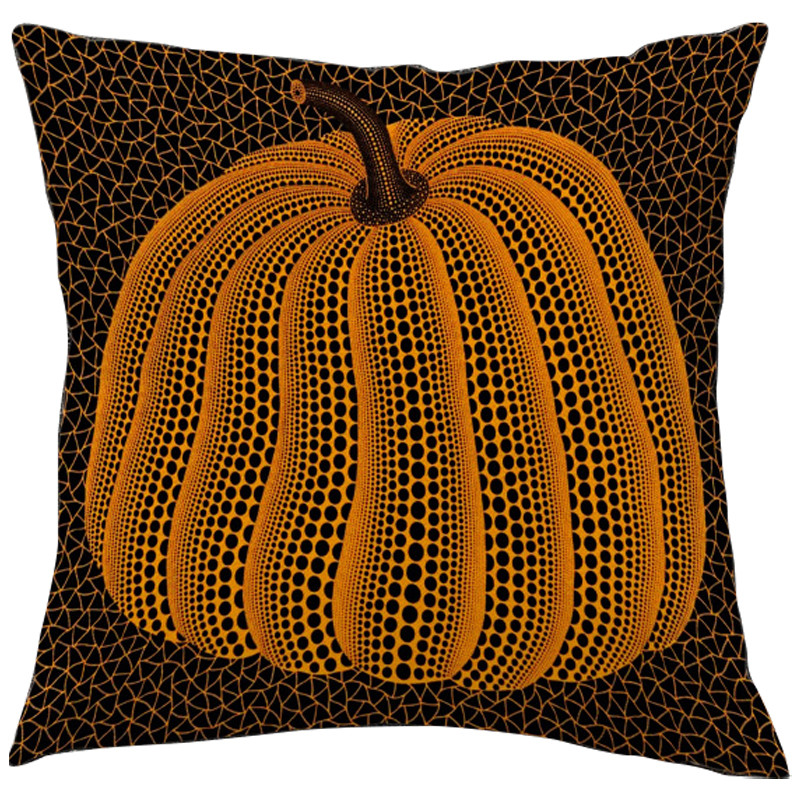 Декоративная подушка Yayoi Kusama Pumpkin Orange