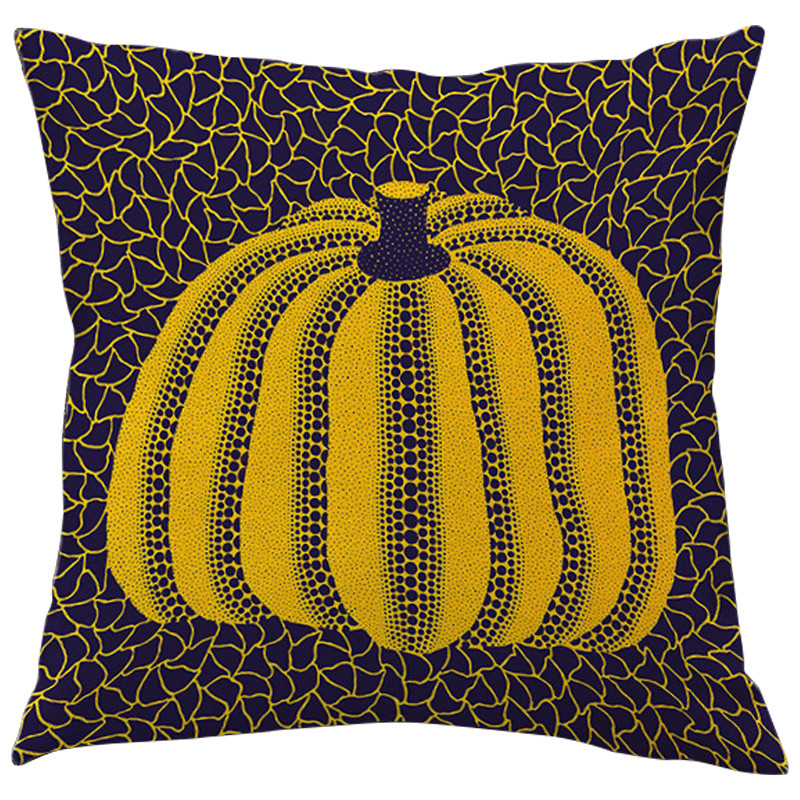 Декоративная подушка Yayoi Kusama Pumpkin Yellow