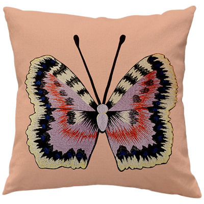 Декоративная подушка Стиль Gucci Butterfly