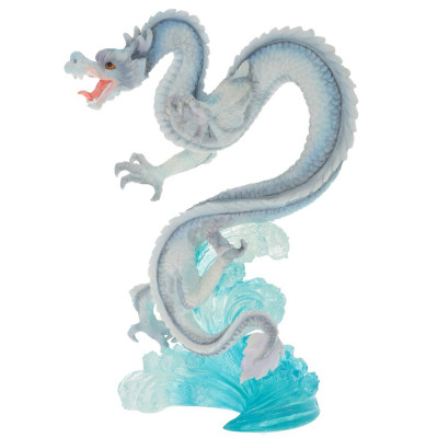 Декоративная статуэтка Дракон White Blue Water Dragon Statuette