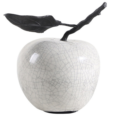 Декоративная статуэтка из керамики Яблоко Apple Ceramics Statuette