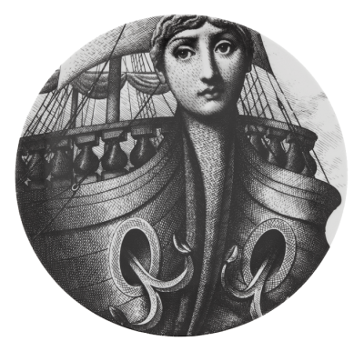 Декоративная тарелка Fornasetti 177