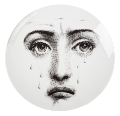 Декоративная тарелка Fornasetti 30.CR.BW.R01-077