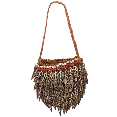 Декоративный аксессуар сумка из ракушек Aboriginal Lacy Shells Bag