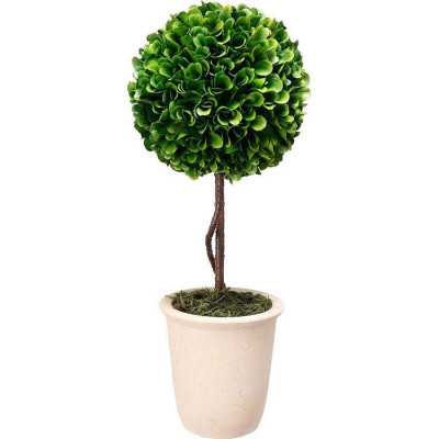 Декоративный искусственное растение Single boxwood