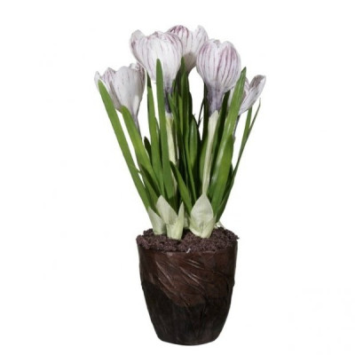 Декоративный искусственный цветок Purple Crocuses