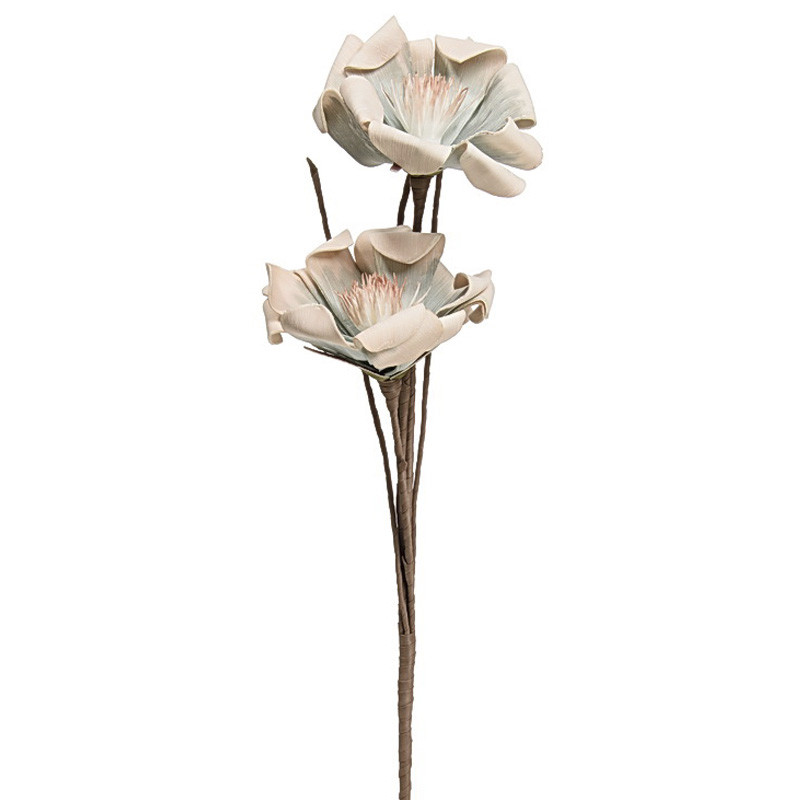 Декоративный искусственный цветок Мак зимний