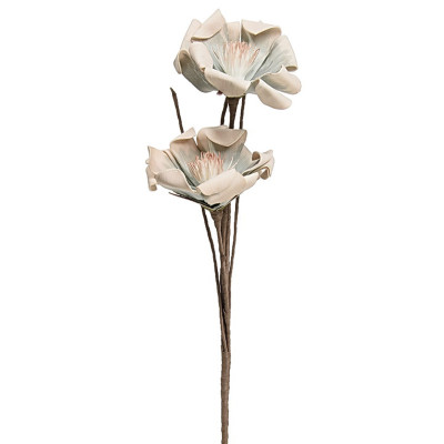 Декоративный искусственный цветок Мак зимний