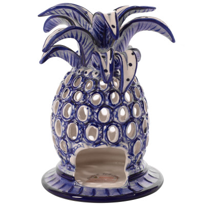 Декоративный подсвечник из керамики в виде ананаса Pineapple Ceramic Candle Holder