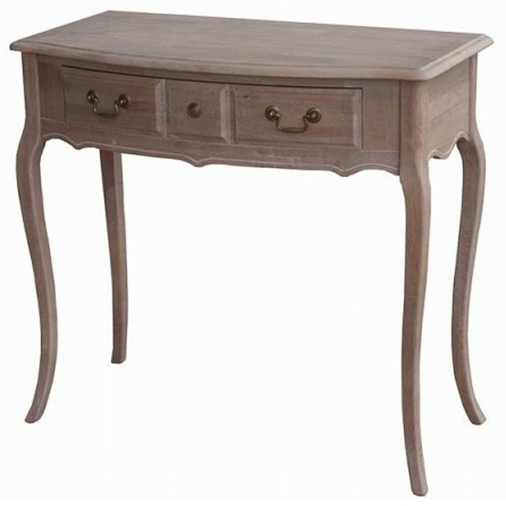 Деревянная консоль с ящиком Margery Wooden Provence Console Table