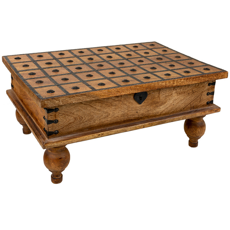 Деревянный кофейный стол Aiyla Coffee Table