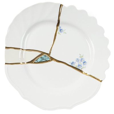 Десертная тарелка Seletti Kintsugi