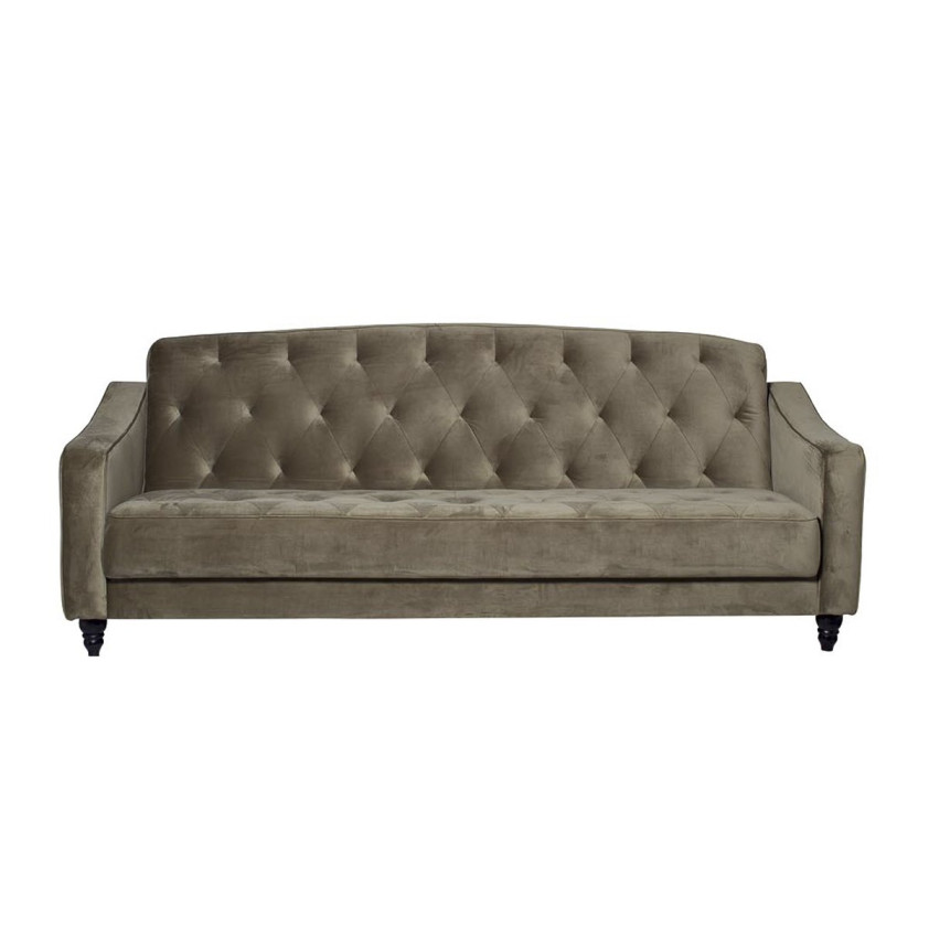 Диван Abbyson Emily Tufted Sofa Olive