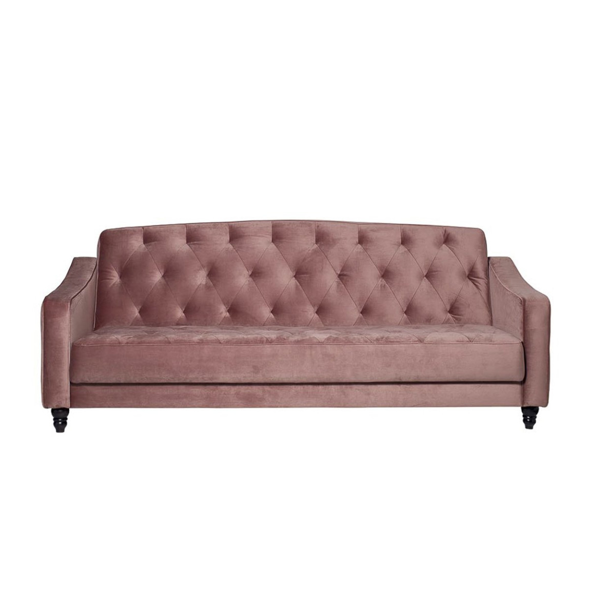 Диван Abbyson Emily Tufted Sofa Pink