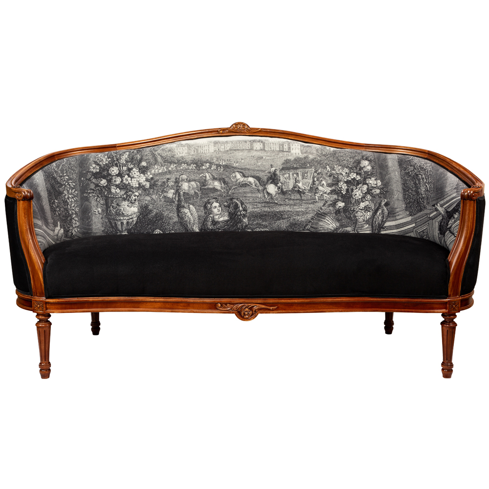 Диван Black and White Versailles Sofa