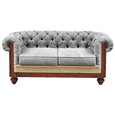 Диван Deconstructed Chesterfield Sofa double Gray