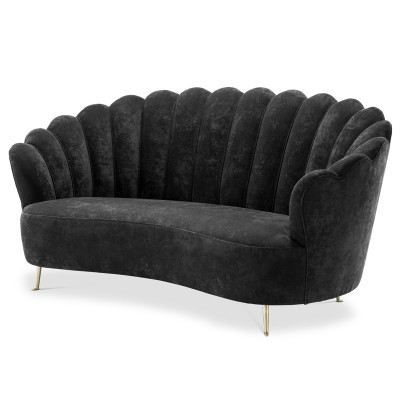 Диван Eichholtz Sofa Messina Black