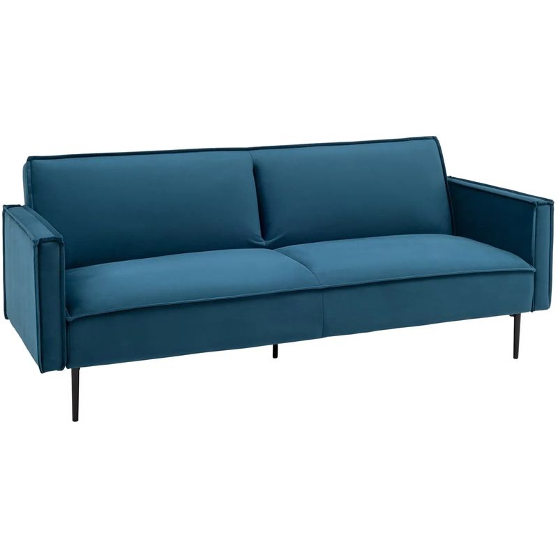 Диван Eleri синий велюр