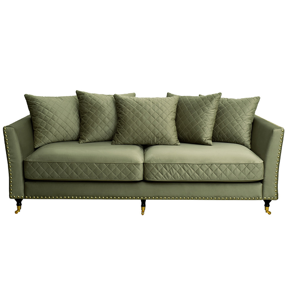 Диван Giorgio Sofa трехместный велюровый