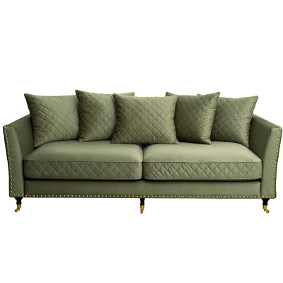 Диван Giorgio Sofa трехместный велюровый
