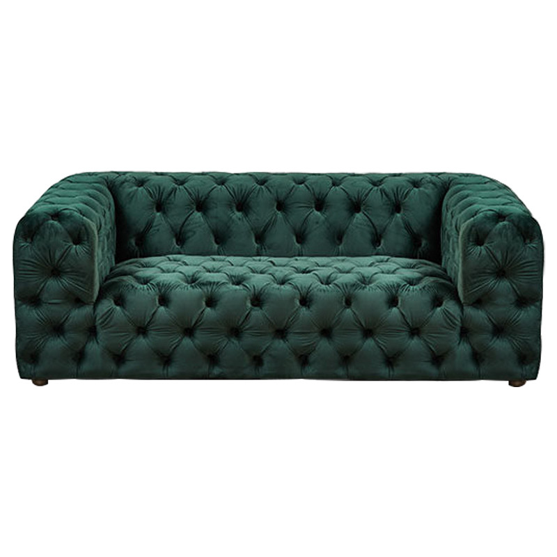 Диван Green Soho Tufted Sofa Зеленый