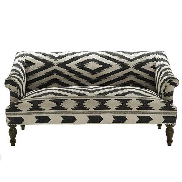 Диван KILIM SOFA BLACK & WHITE Diagonal