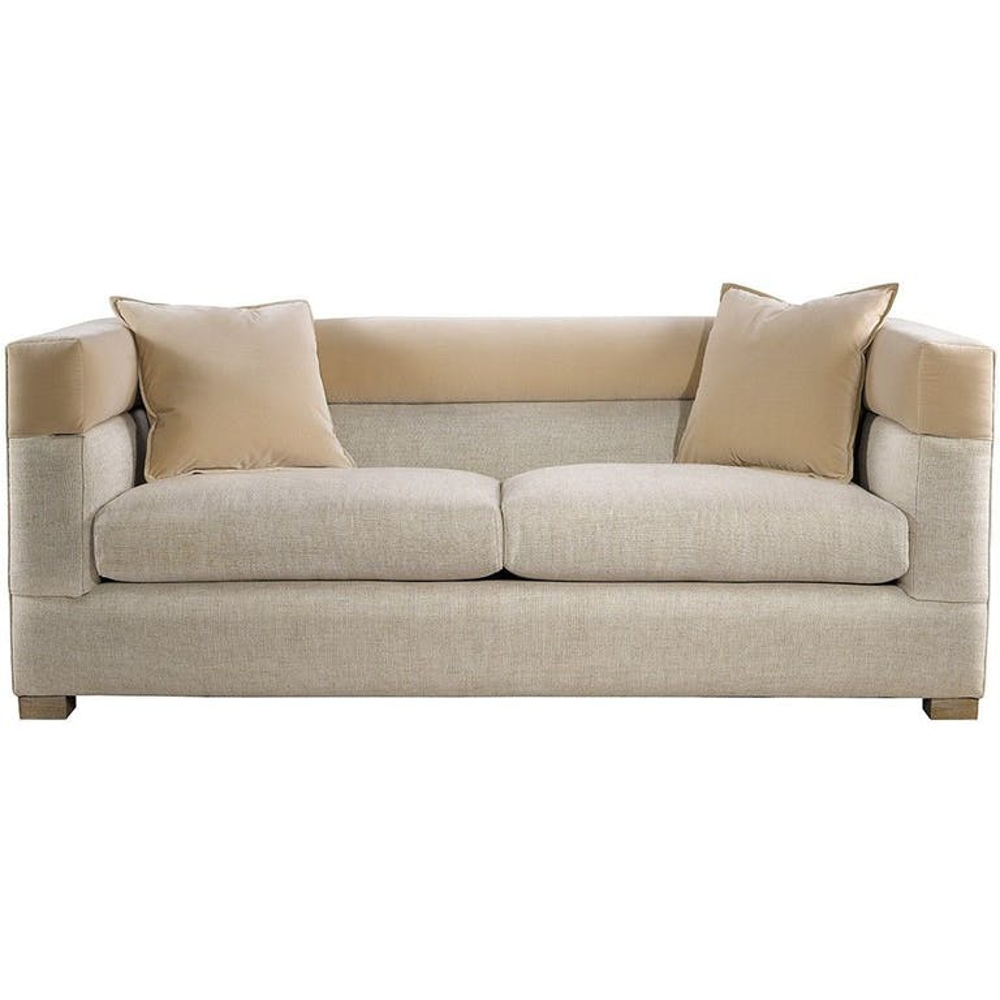 Диван Modena Sofa Linen and Velvet Sofa