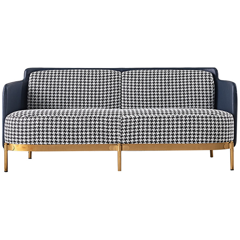 Диван Pied de Poule Blue Sofa