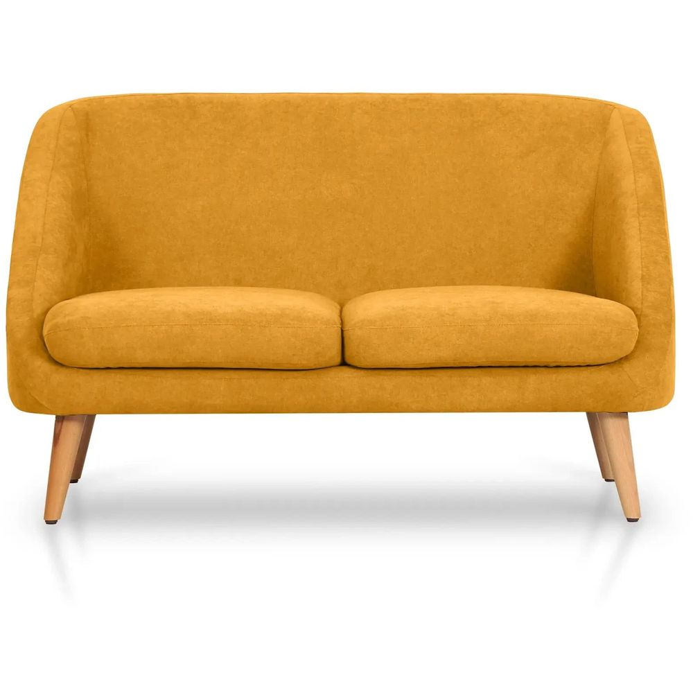 Диван Two seats are yellow